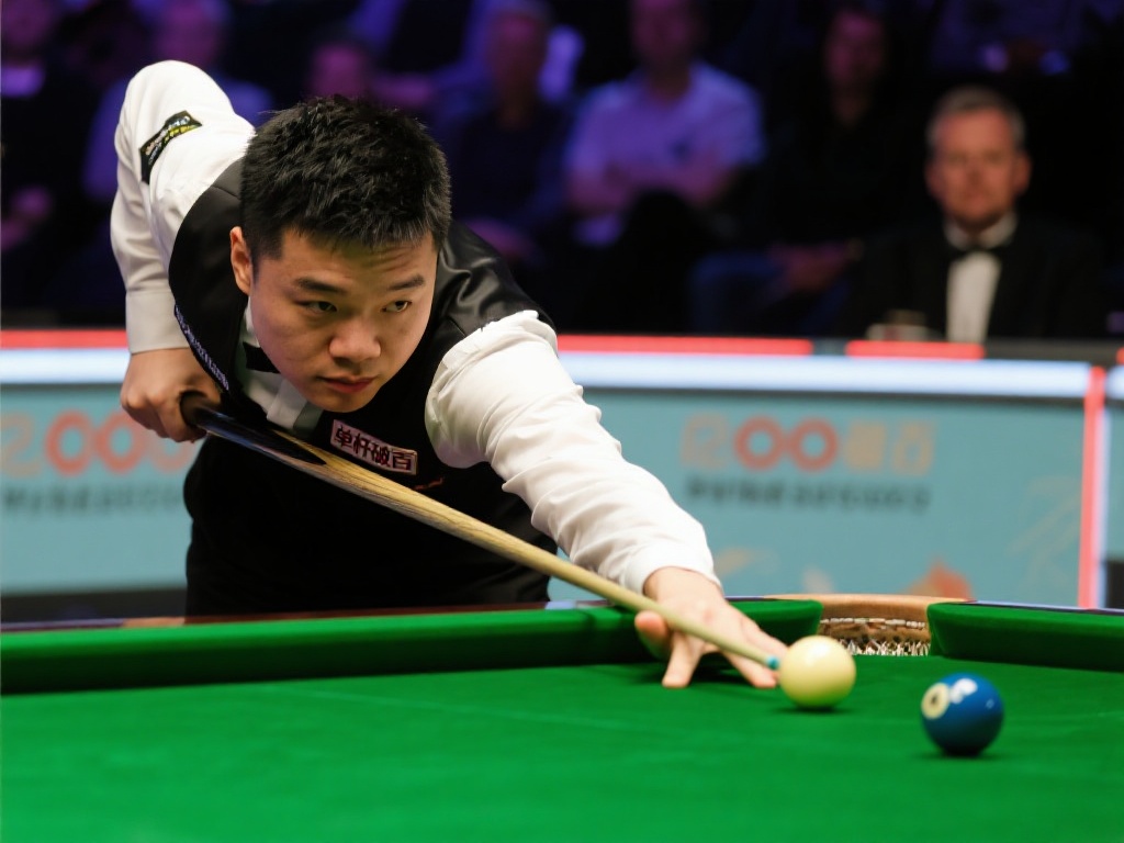 斯诺克世锦赛1/4决赛:韦克林激战赵心童上演精彩对决 例如,在此前的几场比赛中,赵心童曾多次完